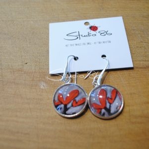 Love heart Earrings